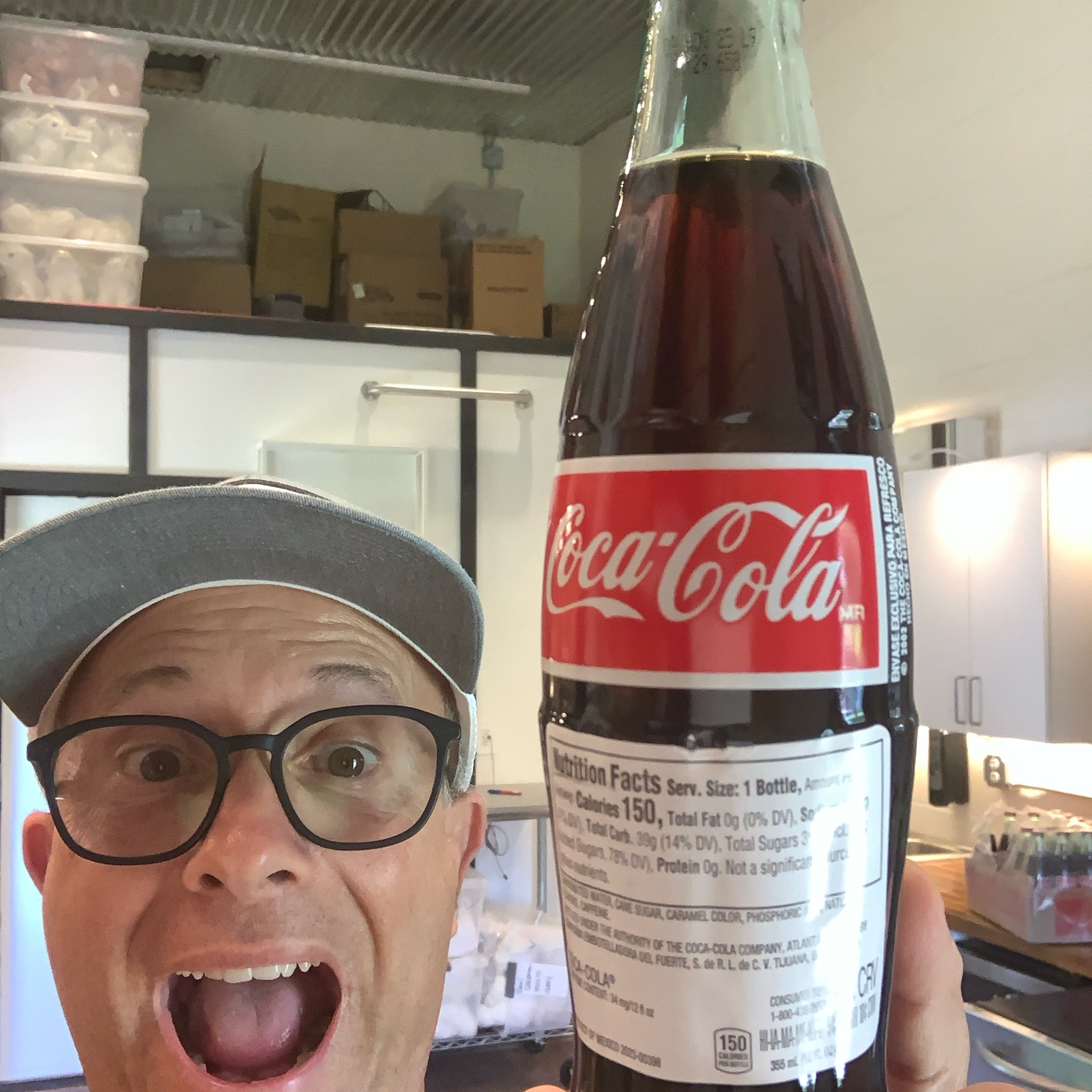 Mexican coke at the Cedar Pond Farms gift shop — our fluffy Highland cow farm just outside the Smoky Mountains.