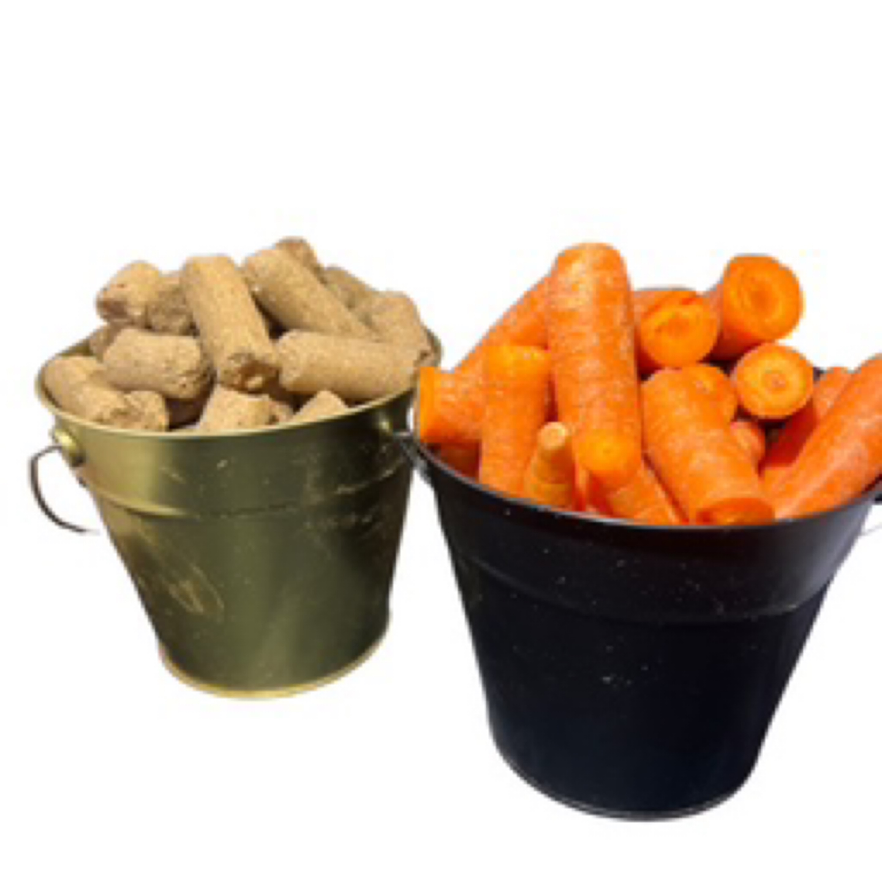 COW TREAT BUCKET from the COW TREATS shelf at the Cedar Pond Farms gift shop — our fluffy Highland cow farm just outside the Smoky Mountains.