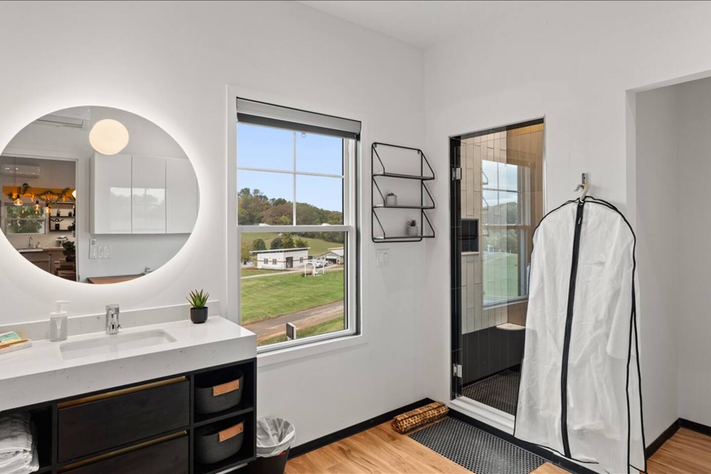 A look around Barndo 1B · Three-bedroom house, one of the three-bedroom barndominium stays guests book for a farm weekend in the Tennessee foothills near the Smokies.