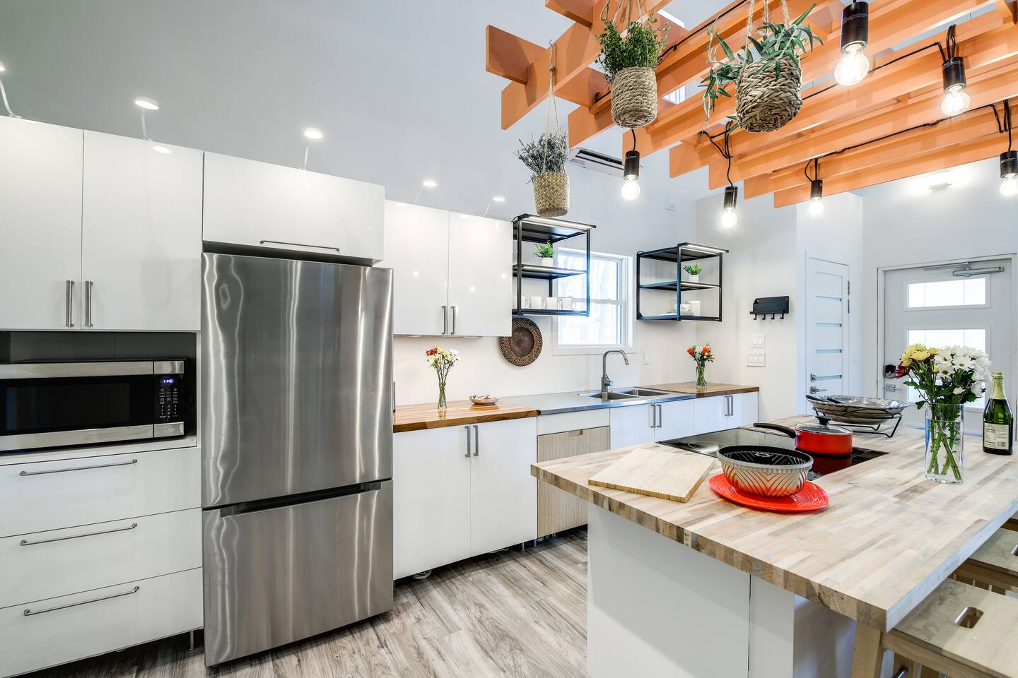 A look around Barndo 2B · Three-bedroom house, one of the three-bedroom barndominium stays guests book for a farm weekend in the Tennessee foothills near the Smokies.